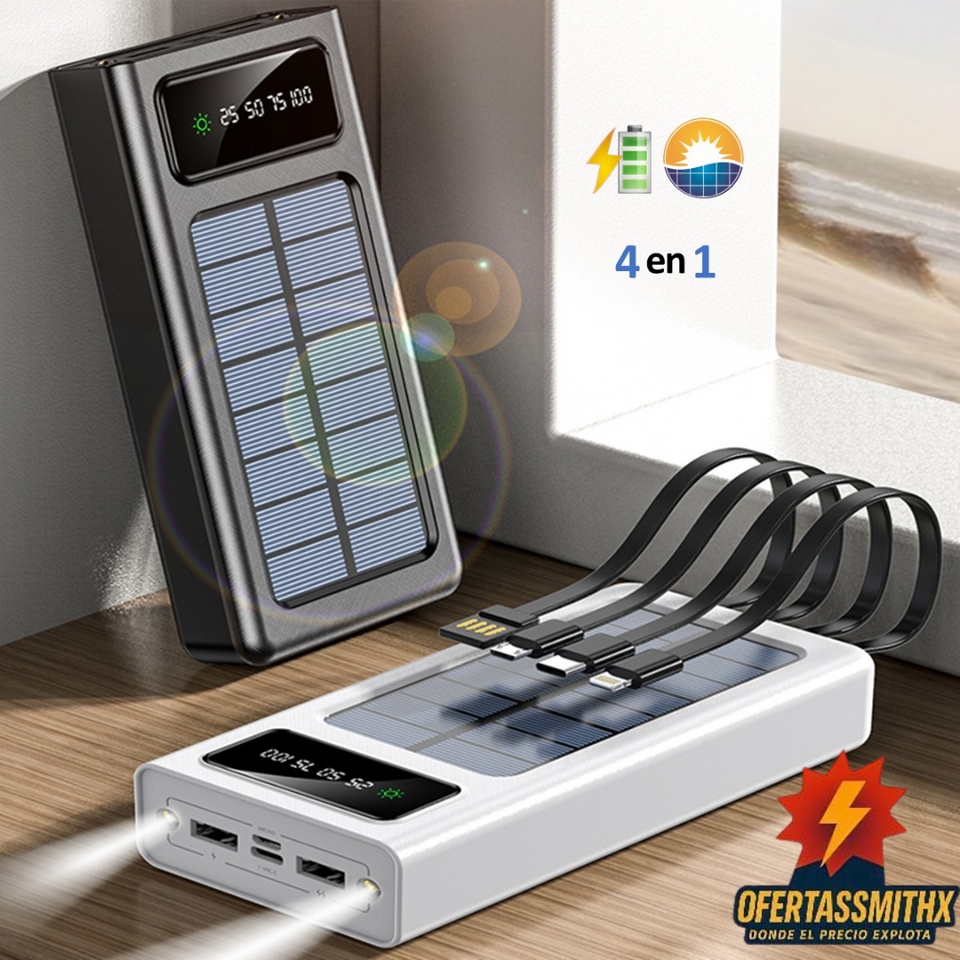 Cargador Solar Ewtton 20000 mAh