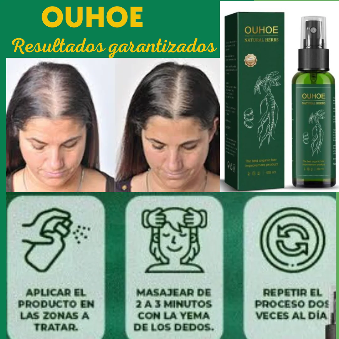 “Pack CreceCabello Natural OUHOE + Romero✨