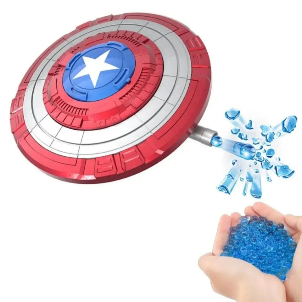 ⭐ Escudo Legendario con Bolitas de Hidrogel 💙