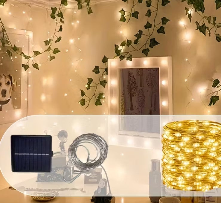 🌙 Luces LED Solares 25 m